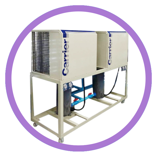 Air Cooled Chiller 8-150 Tons. Plate Titanium AC007 Air Cooled Chiller 8-150 Tons. Plate Titanium AC007